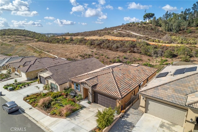 1373 Topanga Dr, San Marcos, CA 92069 - bird's eye view of a mountainous background