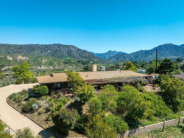 property view of mountains