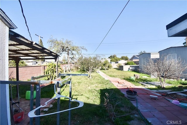 11792 Seacrest Dr, Garden Grove, CA 92840 - view of yard featuring a pergola