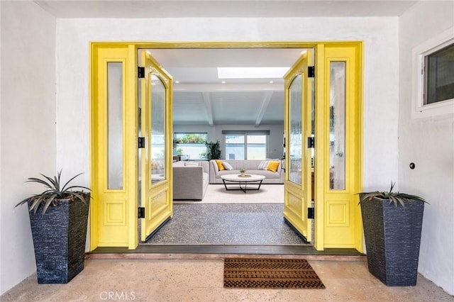 76010 Fairway Dr, Indian Wells, CA 92210 - property entrance with an outdoor hangout area
