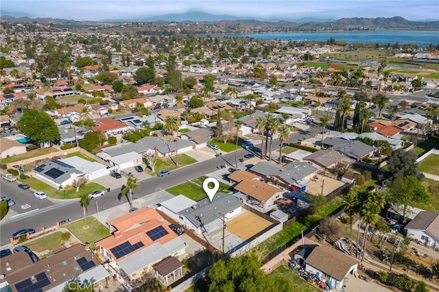 15021 Eureka St, Lake Elsinore, CA 92530 - view of property location featuring a water and mountain view and nearby suburban area