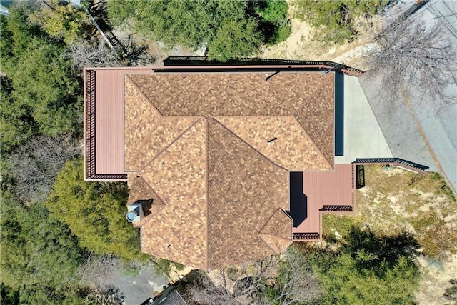 29083 Mammoth Dr, Lake Arrowhead, CA 92352 - aerial view of property and surrounding area