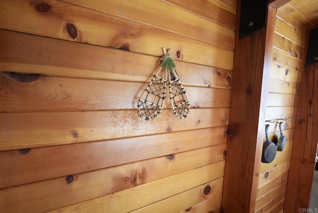 206 Cedar Ln, Sugarloaf, CA 92386 - interior details featuring wooden walls