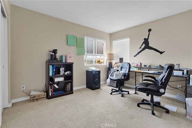9153 Ravenswood Ave, Hesperia, CA 92344 - office with baseboards and carpet
