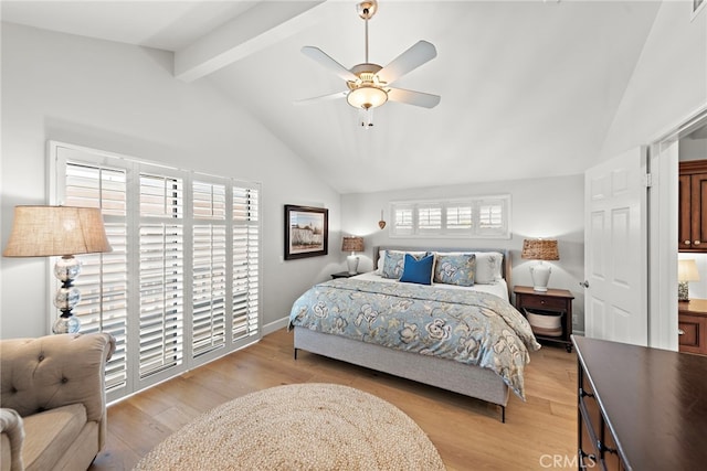 361 Cress St, Laguna Beach, CA 92651 - bedroom featuring light wood-style flooring and a ceiling fan