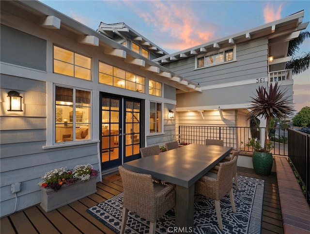 361 Cress St, Laguna Beach, CA 92651 - view of wooden deck