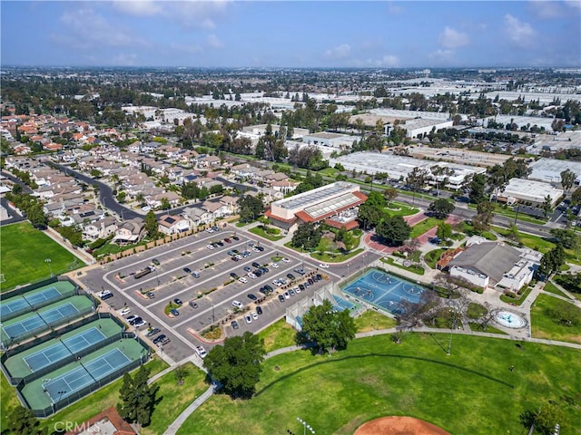drone / aerial view