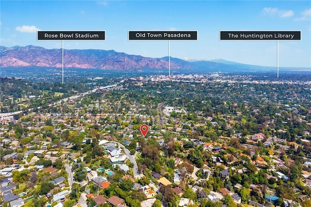 334 Anita Dr, Pasadena, CA 91105 - view of property location featuring a mountain backdrop