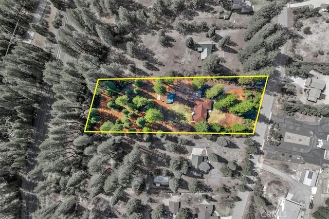 2605 Fryers Way, Mount Shasta, CA 96067 - aerial view of property's location featuring property boundaries highlighted