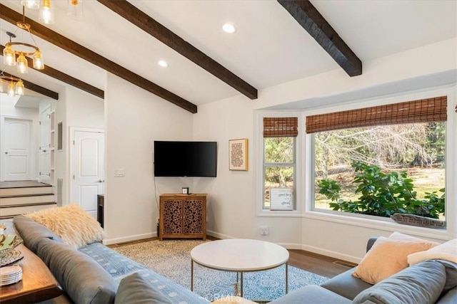 2605 Fryers Way, Mount Shasta, CA 96067 - living area featuring recessed lighting and wood finished floors