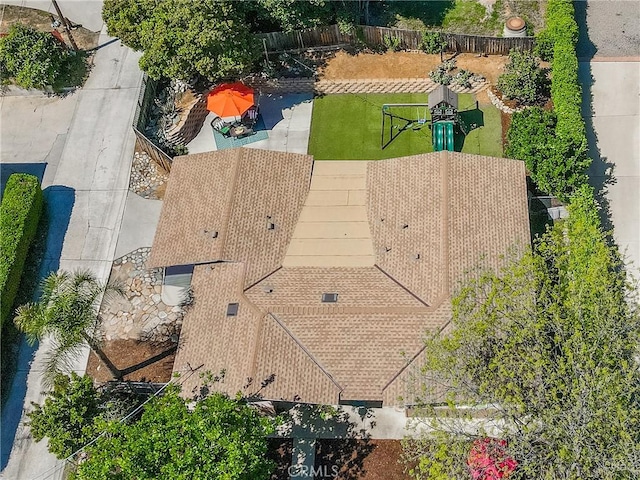 bird's eye view
