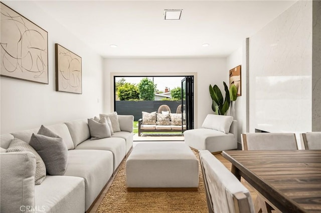 view of living room