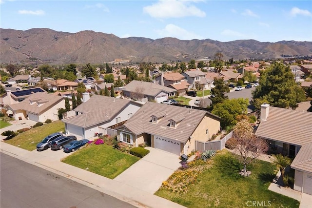 27304 Mystical Springs Dr, Corona, CA 92883 - aerial perspective of suburban area featuring a mountainous background