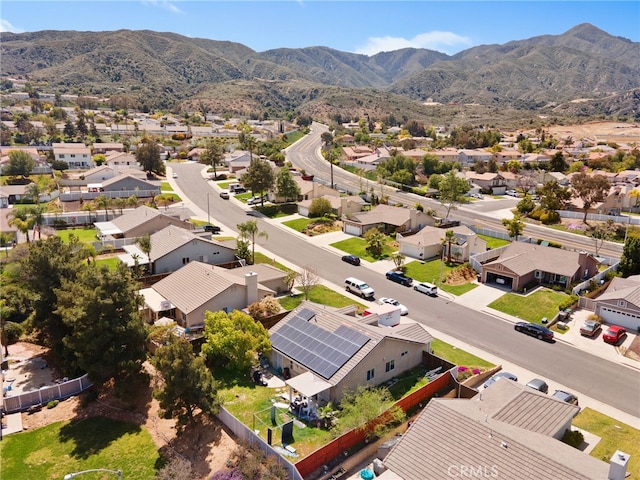 27304 Mystical Springs Dr, Corona, CA 92883 - aerial perspective of suburban area featuring a mountain backdrop