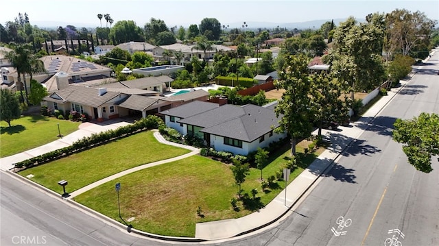 380 W Palm Dr, Arcadia, CA 91007 - aerial perspective of suburban area