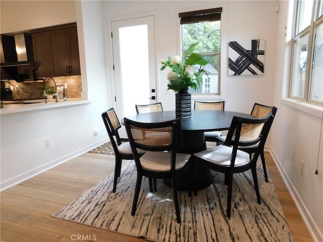 772 Francesca Dr, Walnut, CA 91789 - dining area featuring light wood finished floors and baseboards