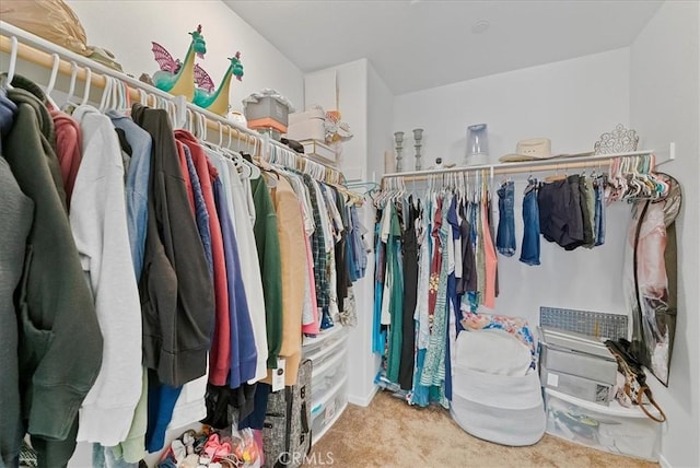 10969 Elkwood Cir, Riverside, CA 92503 - walk in closet with carpet flooring