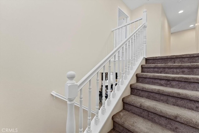 10969 Elkwood Cir, Riverside, CA 92503 - stairs with recessed lighting