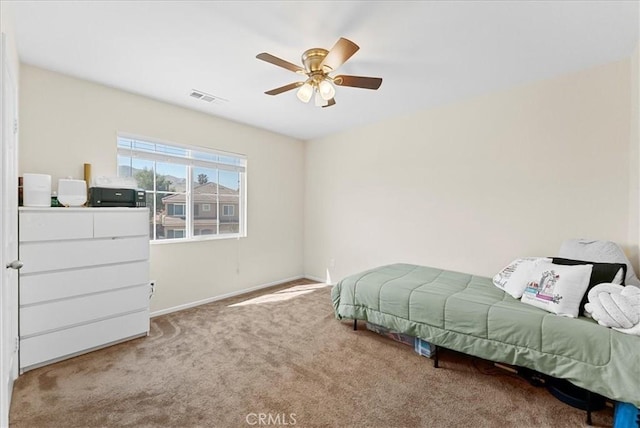 10969 Elkwood Cir, Riverside, CA 92503 - bedroom featuring carpet, baseboards, and ceiling fan
