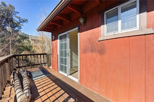 14521 Voltaire Dr, Pine Mountain Club, CA 93222 - view of wooden deck
