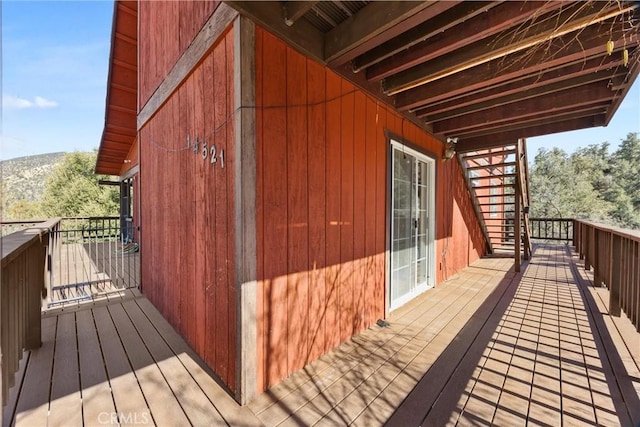 14521 Voltaire Dr, Pine Mountain Club, CA 93222 - view of deck