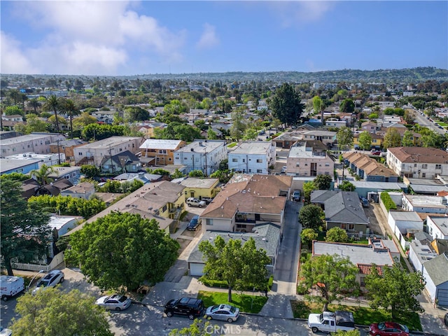 drone / aerial view featuring a residential view