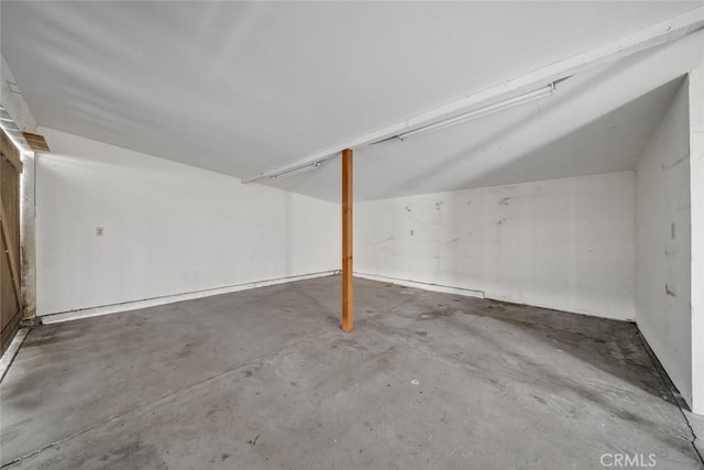 1811 Chorro St, San Luis Obispo, CA 93401 - interior space featuring unfinished concrete flooring