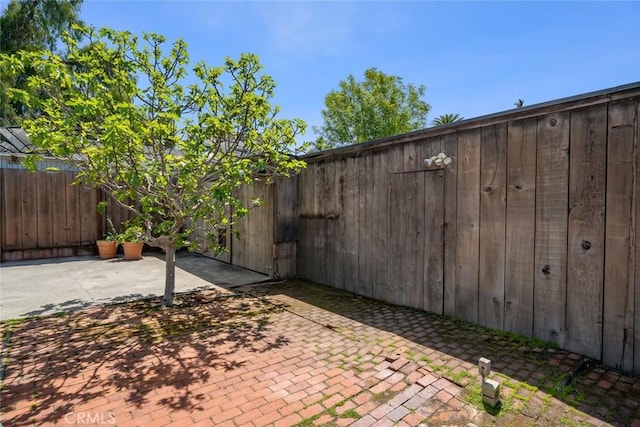 1811 Chorro St, San Luis Obispo, CA 93401 - view of patio featuring fence