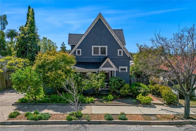 1811 Chorro St, San Luis Obispo, CA 93401 - view of front of home with fence