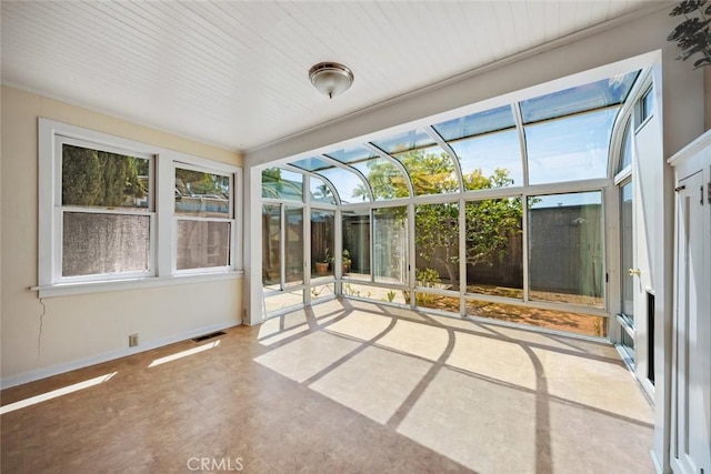 1811 Chorro St, San Luis Obispo, CA 93401 - unfurnished sunroom featuring visible vents