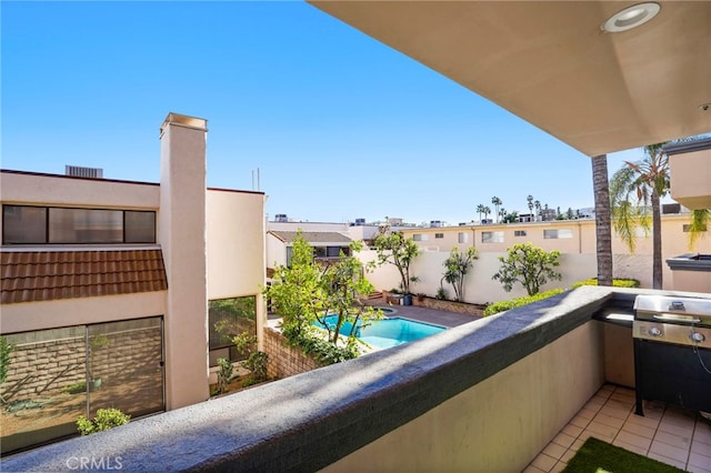 5224 Zelzah Ave Unit 108, Encino, CA 91316 - balcony with area for grilling