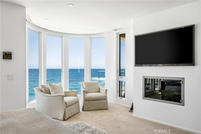 31091 Coast Hwy, Laguna Beach, CA 92651 - carpeted living area with baseboards