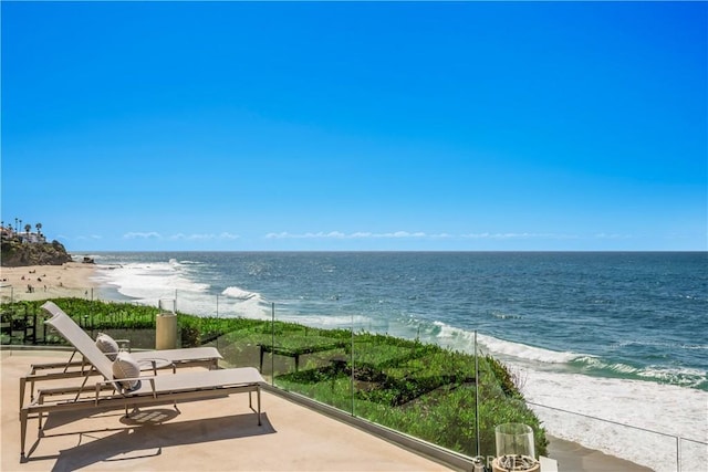 31091 Coast Hwy, Laguna Beach, CA 92651 - property view of water with a view of the beach