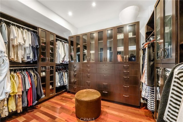 31091 Coast Hwy, Laguna Beach, CA 92651 - walk in closet featuring wood finished floors