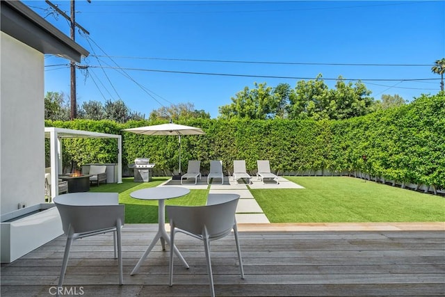 4739 Ventura Canyon Ave, Sherman Oaks, CA 91423 - exterior space with a deck