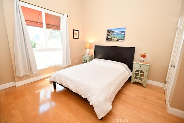 16700 Yukon Ave Unit 204, Torrance, CA 90504 - bedroom featuring baseboards and light wood finished floors