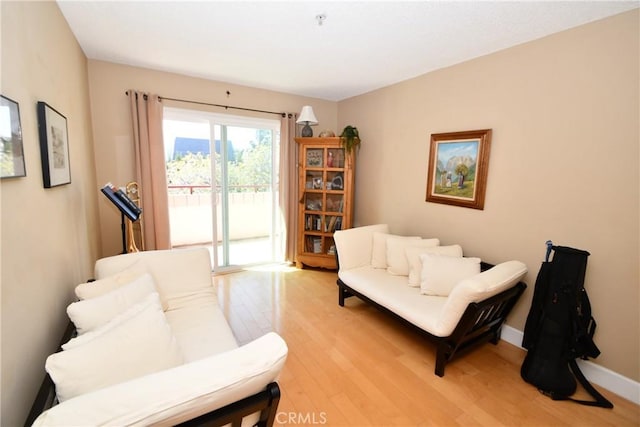 16700 Yukon Ave Unit 204, Torrance, CA 90504 - living area with light wood-style floors and baseboards