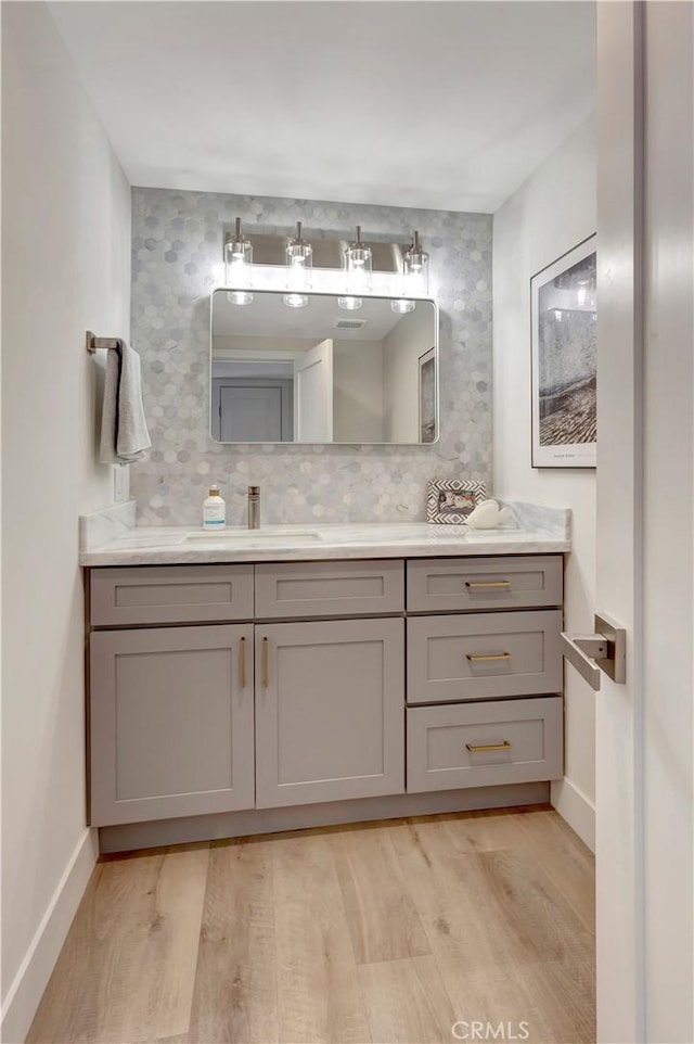 32152 Via Carlos, San Juan Capistrano, CA 92675 - bathroom with vanity and wood finished floors
