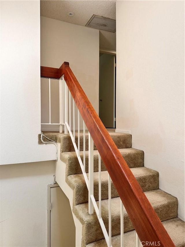 2231 Cedar St Unit G, Alhambra, CA 91801 - stairs featuring carpet floors