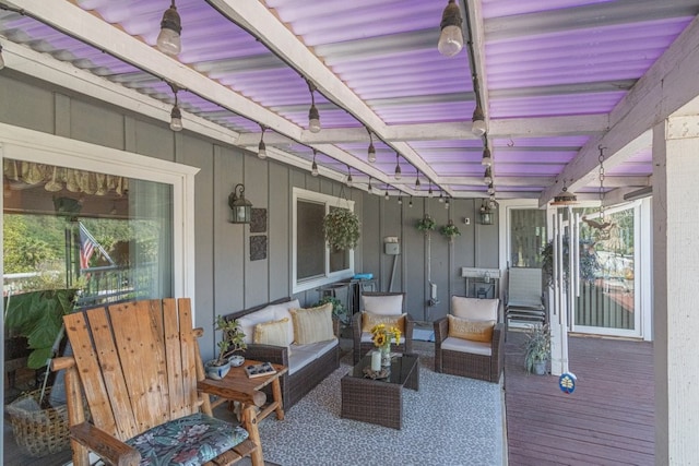 1471 Via Monserate, Fallbrook, CA 92028 - deck featuring outdoor lounge area
