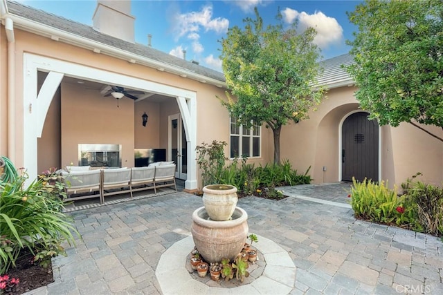 view of patio / terrace with outdoor lounge area