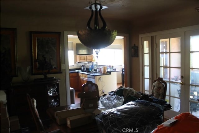 2859 Effie St, Los Angeles, CA 90026 - dining area featuring french doors