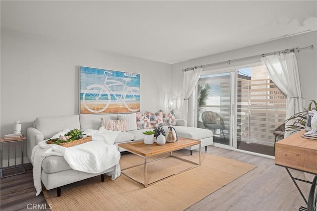 15 15th St Unit 6, Hermosa Beach, CA 90254 - living area with wood finished floors