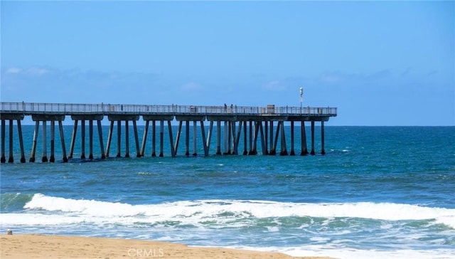 15 15th St Unit 6, Hermosa Beach, CA 90254 - dock with a pier and a water view