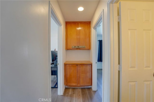 1386 E Madison Ave Unit 21, El Cajon, CA 92021 - hall with light wood-style flooring