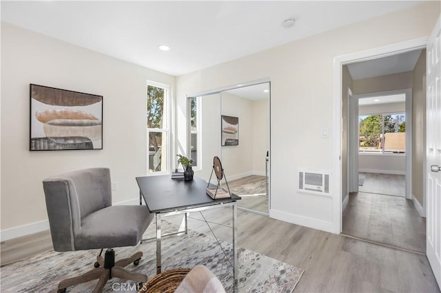 1000 W Macarthur Blvd Unit 106, Santa Ana, CA 92707 - office space with light wood finished floors, baseboards, and recessed lighting