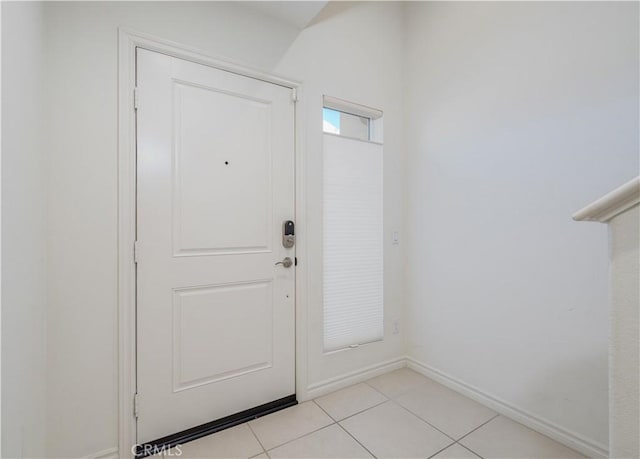 1245 Oliva Ct, Duarte, CA 91010 - entrance foyer featuring light tile patterned floors and baseboards