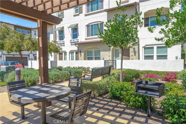 1245 Oliva Ct, Duarte, CA 91010 - view of patio / terrace