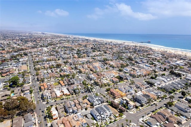 607 12th St, Huntington Beach, CA 92648 - view of property location with extended coastline and nearby suburban area