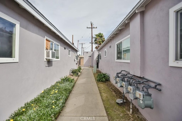 1608 N Placentia Ave, Fullerton, CA 92831 - view of property exterior featuring cooling unit and stucco siding